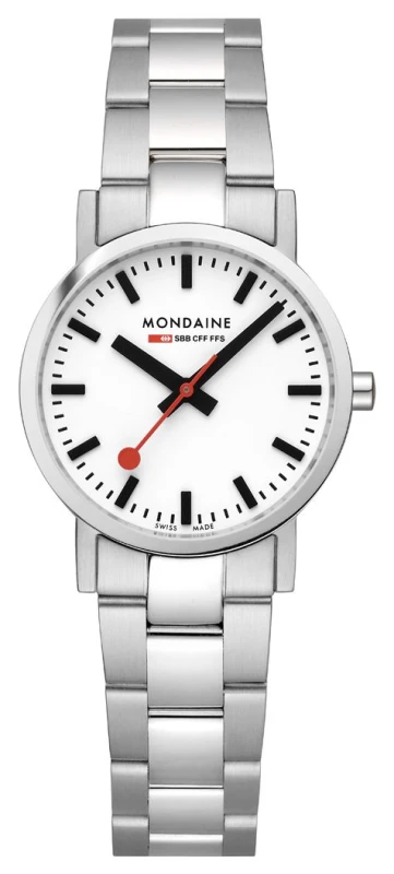 Image of Mondaine A658.30323.11SBJ Womens Classic (30mm) White Dial Watch