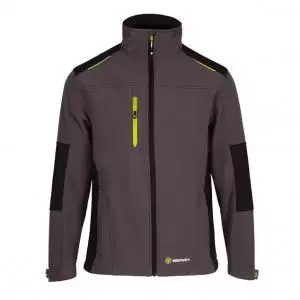 Image of Beeswift FLEX SoftSHELL JACKET TWO-TONE Grey Black 4XL SFSJGYBL4XL
