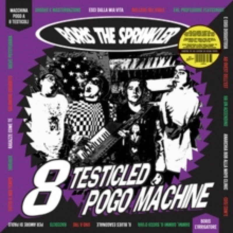 Image of 8 Testicled Pogo Machine Vinyl