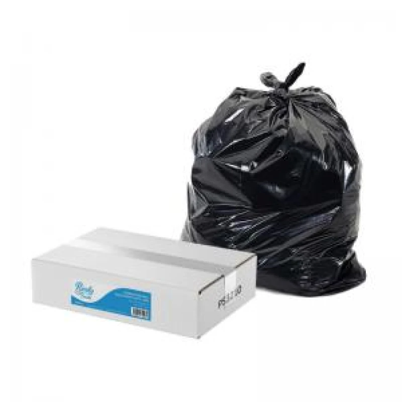 Image of ValueX Heavy Duty Compactor Sacks Black Pack 100 PS3210
