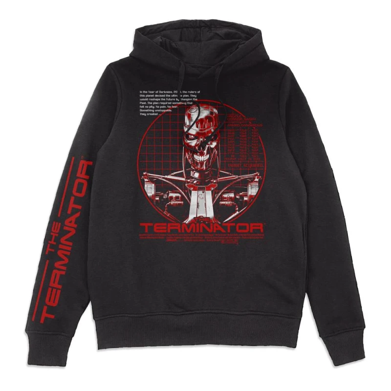 Image of The Terminator Target Acquired Hoodie - Black - L