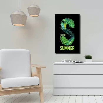 Image of 45702019C - 033 Multicolor Decorative Canvas Painting