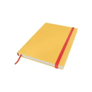 Image of Cosy Notebook Soft Touch Ruled with Hardcover Warm Yellow