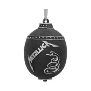 Image of Metallica - Black Album Hanging Ornament 10cm