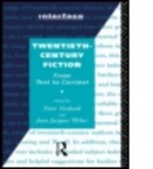 Image of Twentieth-Century Fiction by Peter Verdonk Paperback