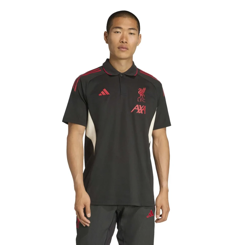 Image of Adidas Liverpool FC Competition Polo 2025/26 Noir Male M