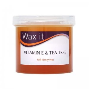 Image of Wax It Soft Honey Vitamin E Wax 450g