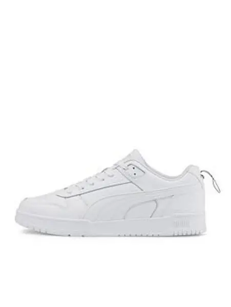 Image of Puma White - Team Gold Rbd Game Low Sneakers