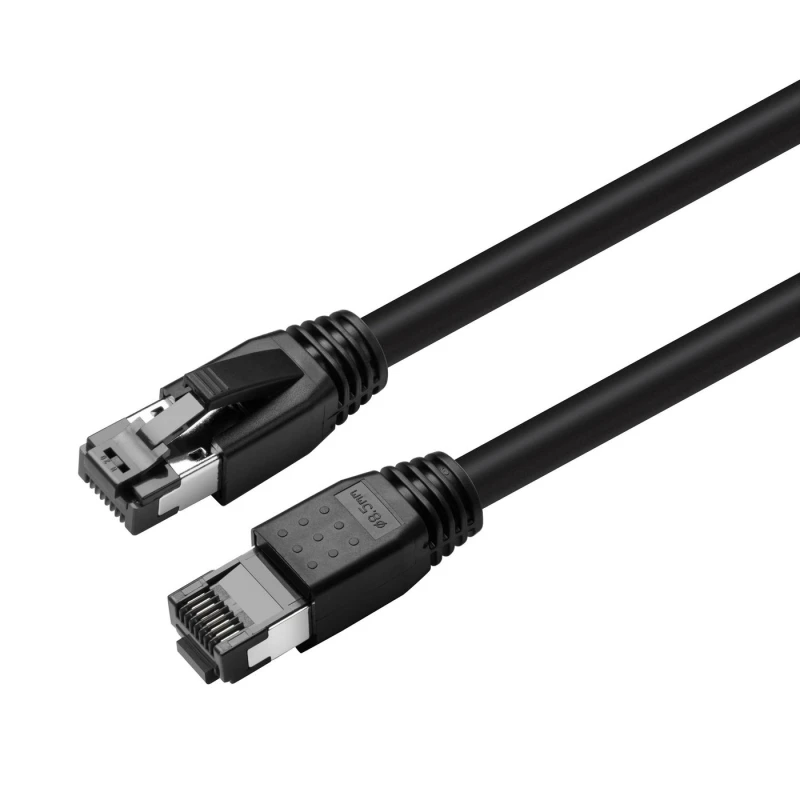 Image of Microconnect MC-SFTP802S networking cable Black 2m Cat8.1 S/FTP (S-ST