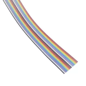 Image of 3M 20 Way Unscreened Flat Ribbon Cable, 25.4mm Width, Series 3302, 30m