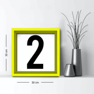 Image of 3030AHS-0105s Multicolor Decorative Framed MDF Painting