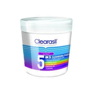 Image of Clearasil Ultra 5 In 1 Cleansing Pads x65