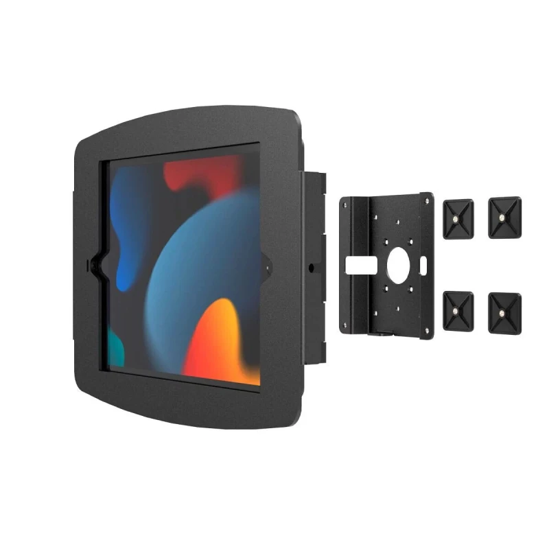 Image of Compulocks Compulocks iPad 10.2" Space Enclosure Glass Mount Black 201MGL102IPDSB