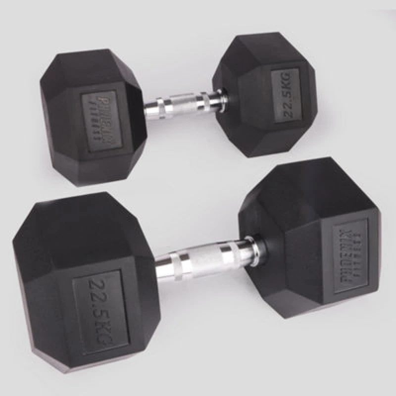 Image of Phoenix Fitness 22.5Kg Hexagonal Dumbbell Pair For Advanced Strength Training