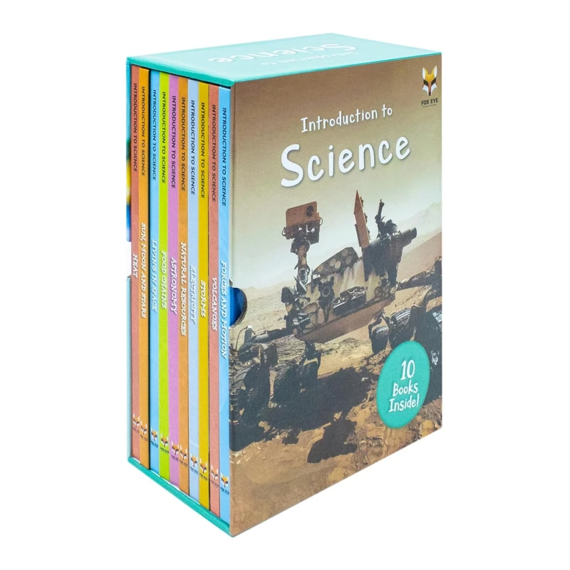 Image of BOOKS4PEOPLE Children Introduction To Science For Beginners (Series 1) 10 Hardback Book Collection Set: (Astronomy, Electricity, Food Chains, F
