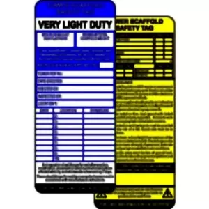 Image of Next Test Mini Tag Insert - Blue, Pack of 20