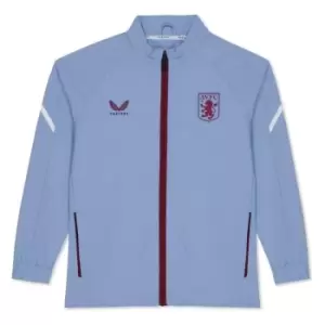 Image of Castore Aston Villa Rain Jacket - Blue