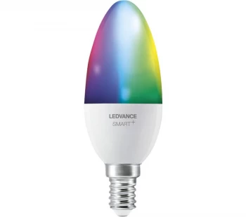 Image of LEDVANCE SMART Smart Colour Changing Candle LED Light Bulb - E14, Pack of 3
