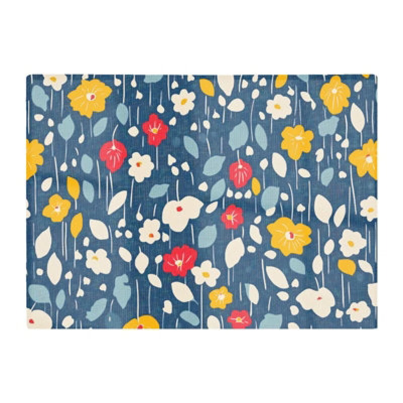 Image of Warren Reed Designer Falling Flowers In The Rain Chopping Board