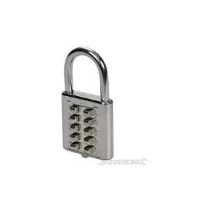 Image of Digital Combination Padlock 10-Digit 38mm 960640 - Silverline