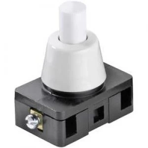Image of Pushbutton switch 250 V AC 6 A 1 x OnOff interBaer