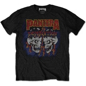 Image of Pantera - Domination Unisex Medium T-Shirt - Black