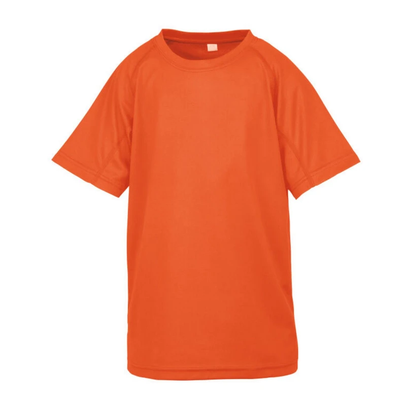 Image of Spiro Performance Aircool boys's in Orange