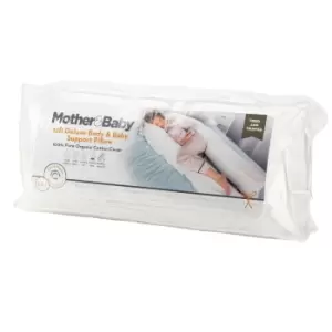 Image of Mother&Baby Organic Cotton 12ft Deluxe Body and Baby Support Pillow