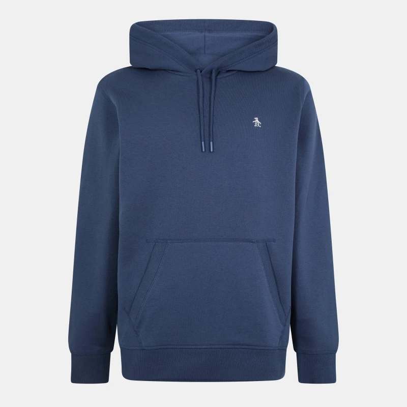 Image of Original Penguin OP Stick Pete Fleece Hoodie Mens Yale male Medium