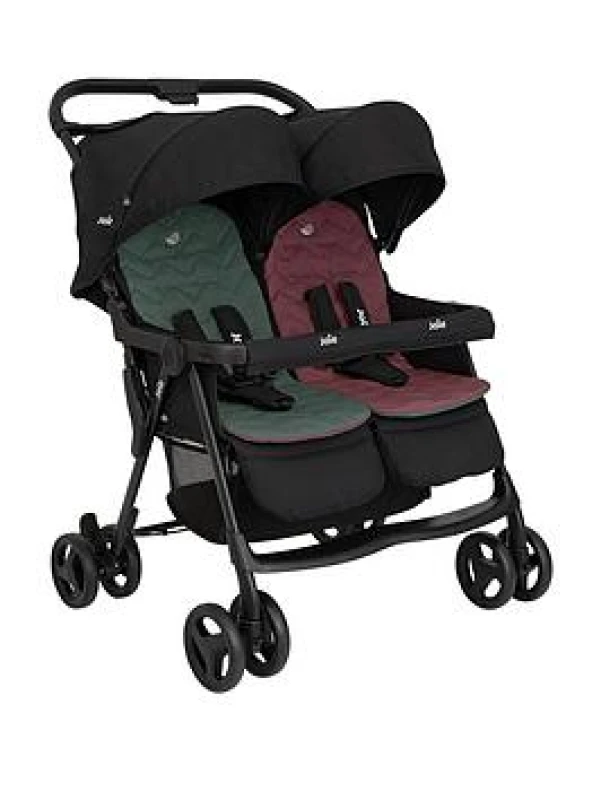 Image of Joie Joie Aire Twin Pushchair - Shale