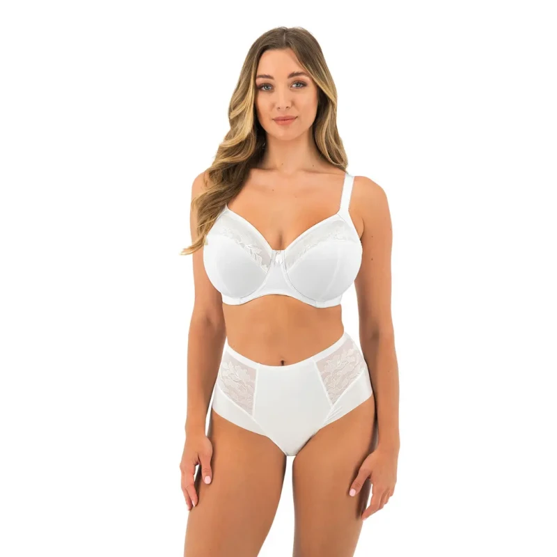 Image of Fantasie Womens high-waisted panties Fantasie Illusion Blanc Female XL