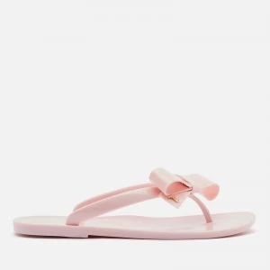 Image of Ted Baker Womens Bejouw Flip Flops - Light Pink - UK 4