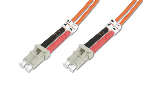Image of Digitus Fiber Optic Multimode Patch Cord. LC / LC
