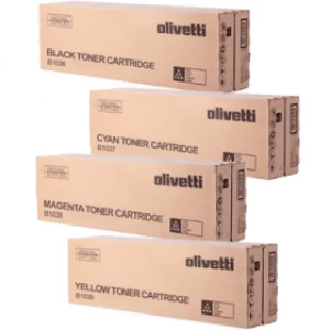 Image of Olivetti B103 Original Black & Colour Toner Cartridge 4 Pack