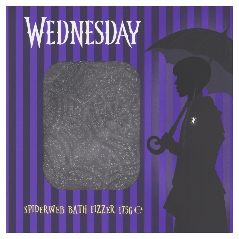 Image of Wednesday Spiderweb Bath Fizzer 175g