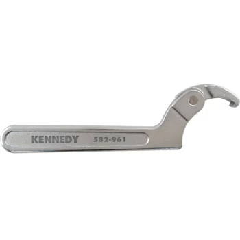 Image of Adjustable C Spanner, Chrome Vanadium Steel, 205MM Length, 32-75MM Jaw C - Kennedy