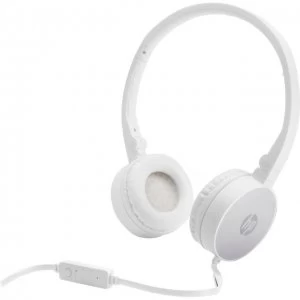 Image of HP H2800 2AP95AAABB Headset in White Silver