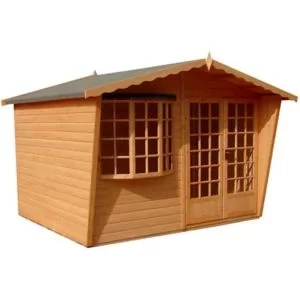 Image of Shire Sandringham 10X6 Apex Shiplap Wooden Summer House