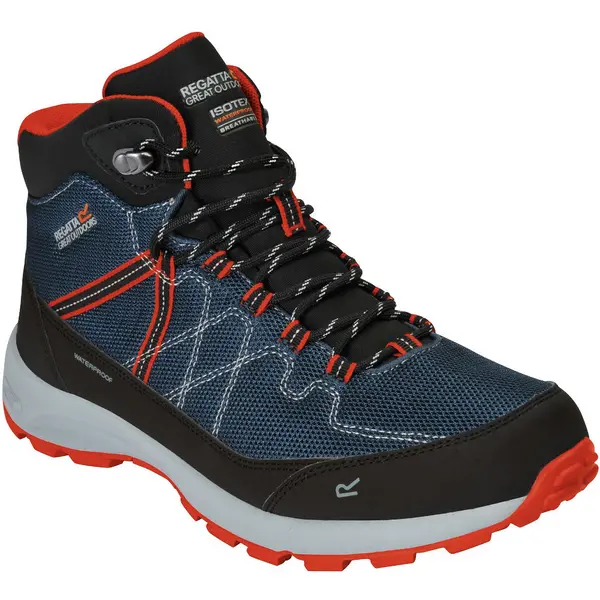 Image of Regatta Mens Samaris Lite Hydropel Durable Walking Boots UK Size 9 (EU 43)