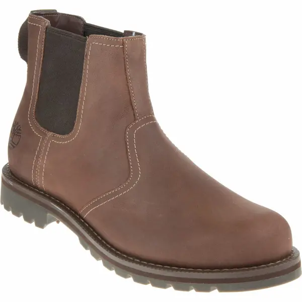 Image of Timberland Mens Larchmont Chelsea Leather Pull On Ankle Boots - UK 8.5 / US 9