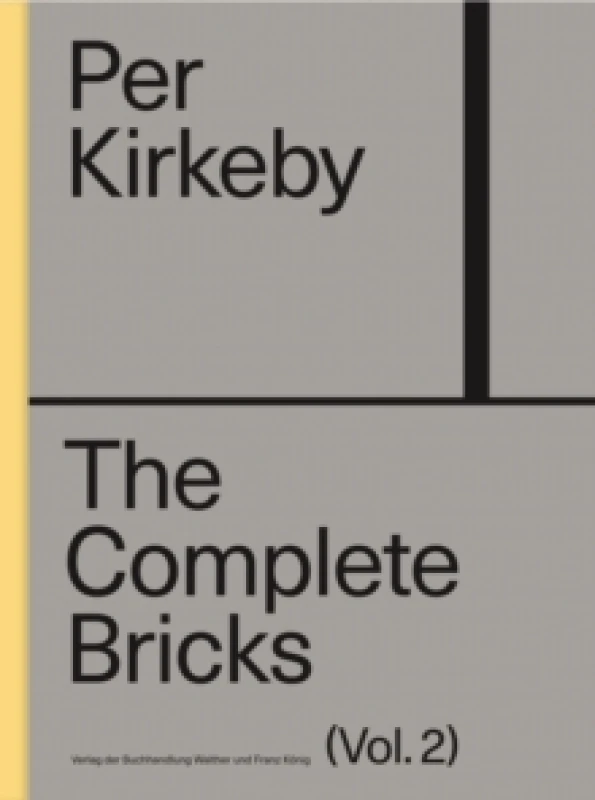 Image of Per Kirkeby: The Complete Bricks Vol. 2 : The Unrealized Projects Hardback