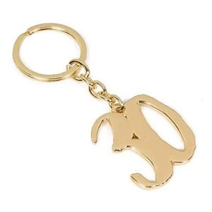 Image of Signography Gold Metal Keyring - 30