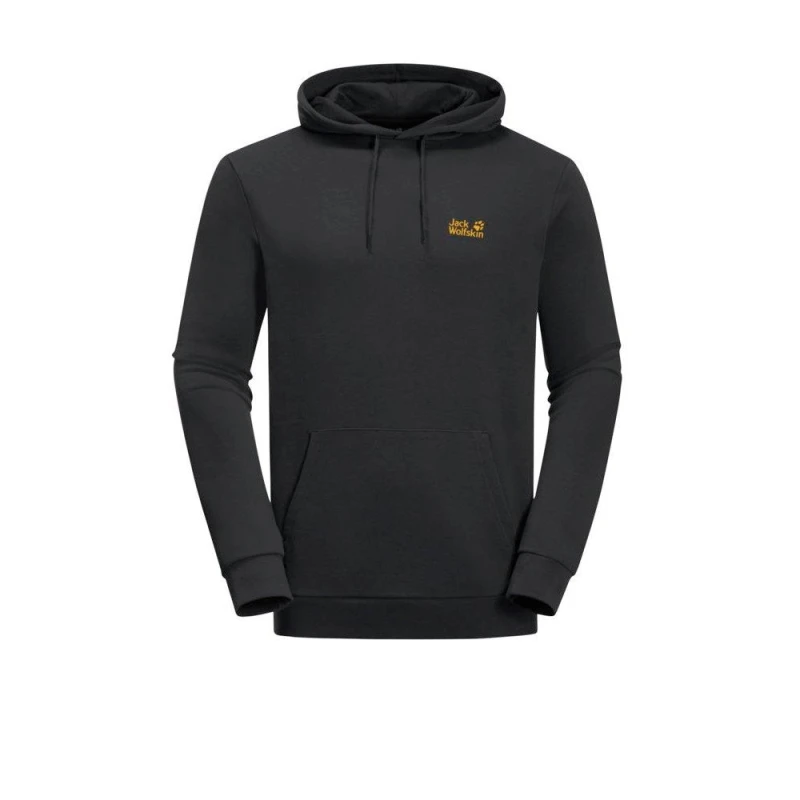 Image of Jack Wolfskin JW Essential OTH Hoodie Mens - Black S