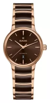 Image of RADO R30019302 Centrix Automatic High-Tech Ceramic / Rose Watch