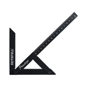 Image of Faithfull Prestige Centre Finder Gauge Black Aluminium 100mm