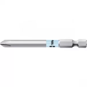 Image of Wera 05071081001 Torsion Stainless Steel Bit For Phillips Screws P...