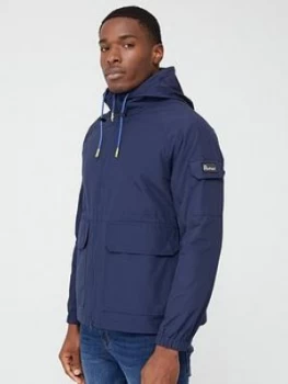 Image of Penfield Halcott Hooded Jacket - Navy, Size S, Men