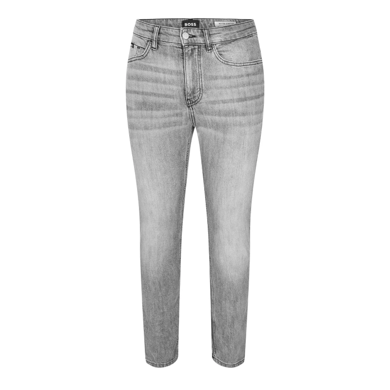 Image of Boss Mens Delaware Slim Fit Jeans Black male 30W R