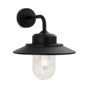 Image of Naples Wall Light Black IP44