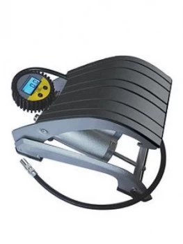 Image of Streetwize Accessories Digital Double Cylinder High Pressure Foot Pump